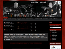 Tablet Screenshot of bordasjozsef.com